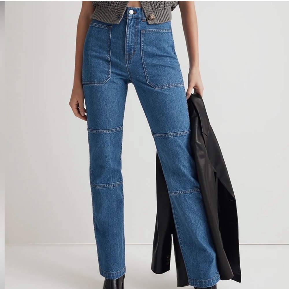 Madewell 90s Straight Utility Jeans size 26